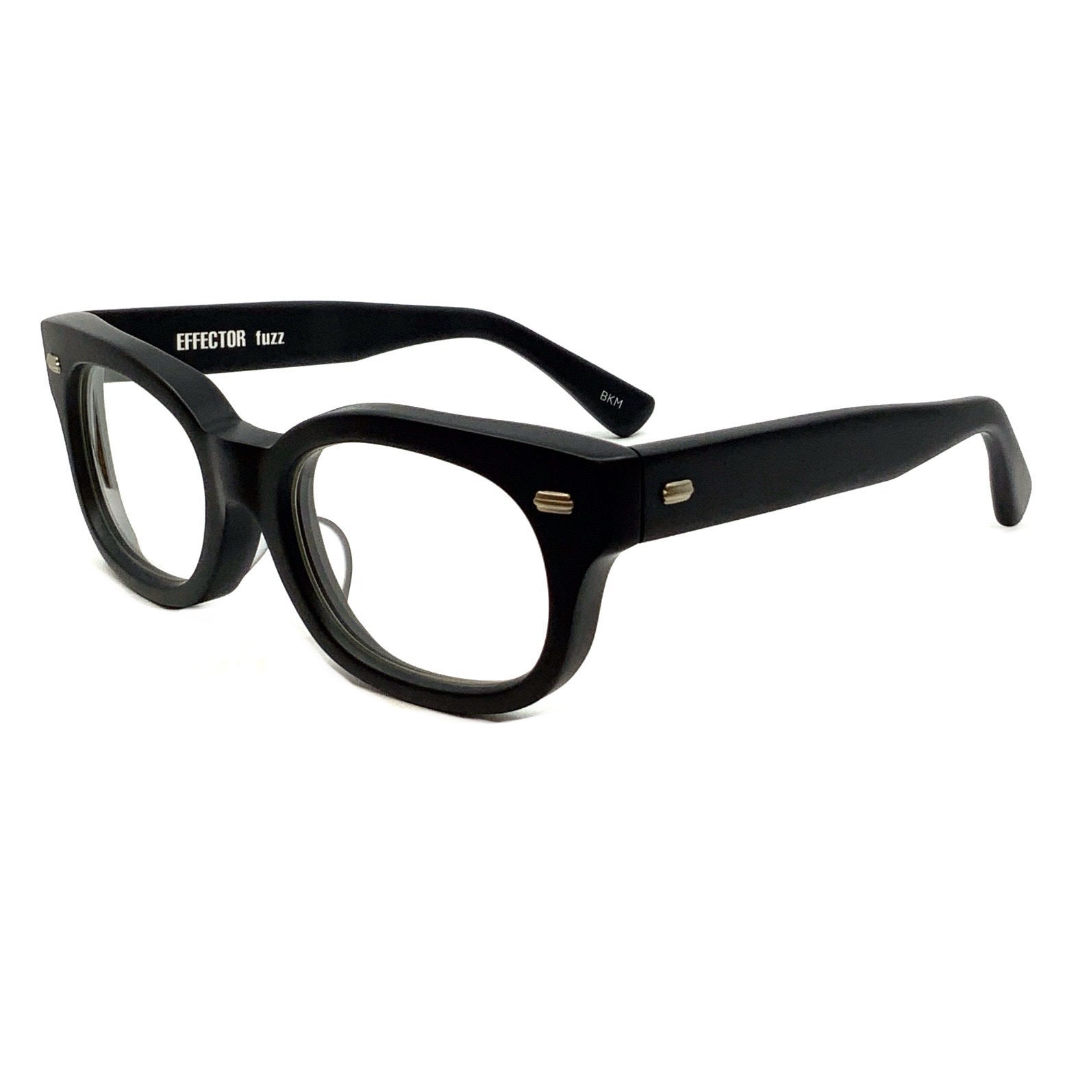 EFFECTOR エフェクター メガネ fuzz ファズ BKM ブラックマット 52