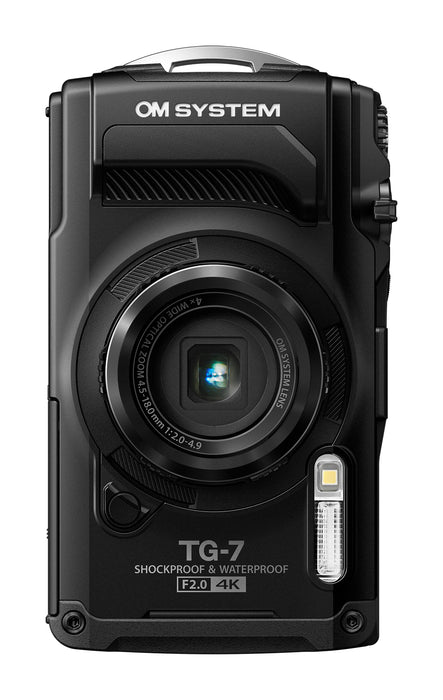 OM System Tough TG-7 Camera - Black — Glazer's Camera