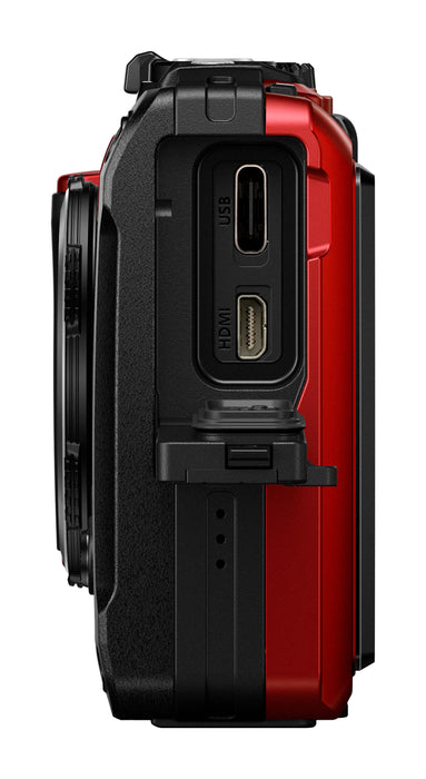 OM System Tough TG-7 Camera - Red — Glazer's Camera