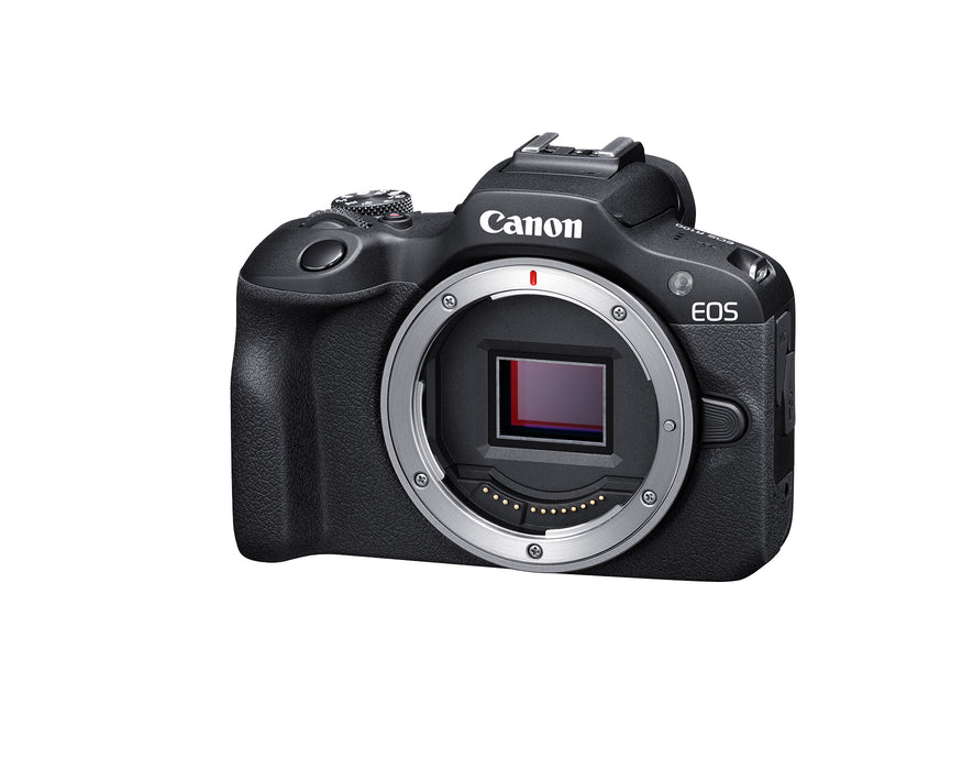 Canon EOS R100 Mirrorless Camera with RF-S 18-45mm F4.5-6.3 IS STM