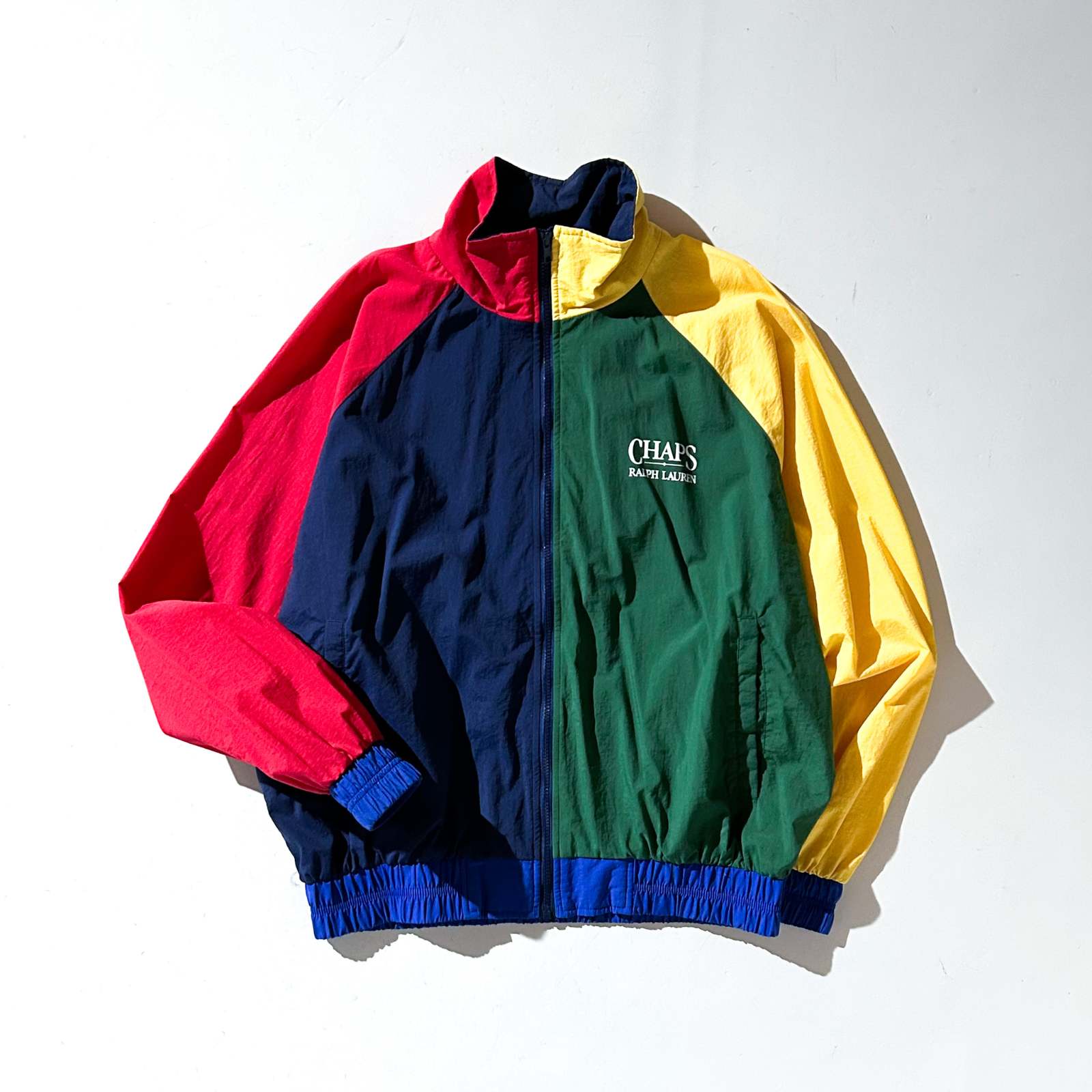 古着–90's CHAPS RALPH LAUREN クレイジーパターン ナイロン