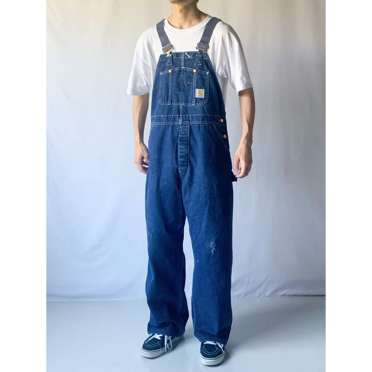 古着–80's Carhartt デニム オーバーオール – 【古着通販】Gleeful Web