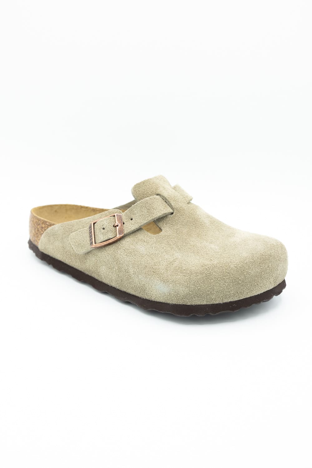 Birkenstock Boston Soft Footbed Suede Leather Clogs for Women in