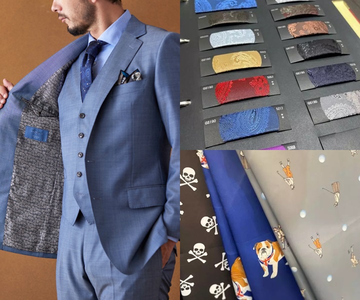 オーダースーツで裏地もこだわる！選び方おすすめの色・柄、組み合わせ