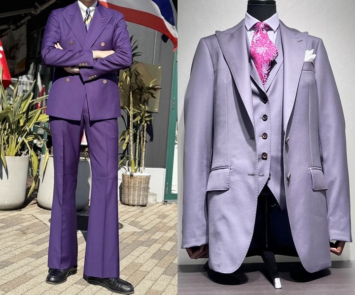 紫（パープル）スーツの魅力！おしゃれな着こなし6選 - ENJOY ORDER