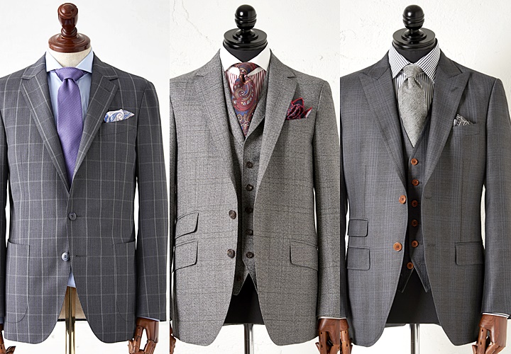 グレーチェックスーツの着こなし方 - ENJOY ORDER Magazine
