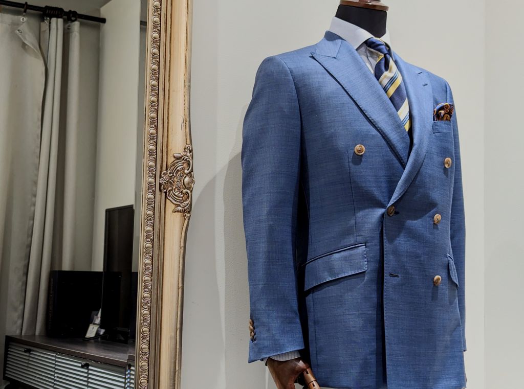 ジャケットの話 ダブルブレスト編【名古屋セントラルパーク店