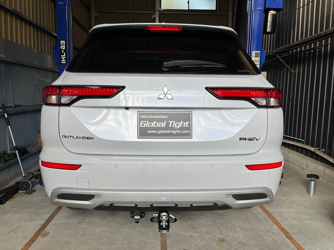 アウトランダーPHEV GN0W用ヒッチメンバー | 高強度ヒッチメンバー制作