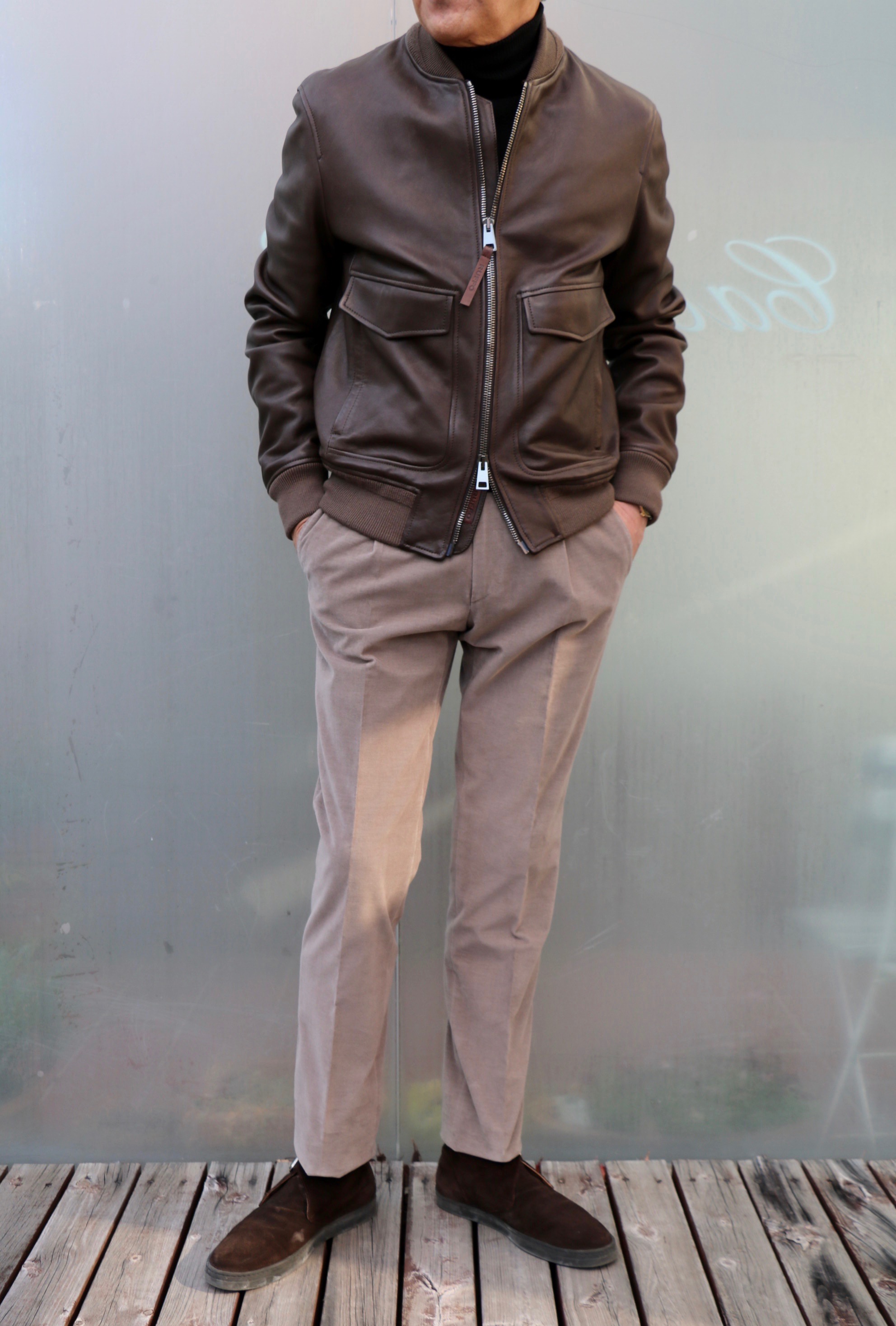 GLORYGUY & Cachette｜スーツを切り離して、単品のジャケットとパンツ