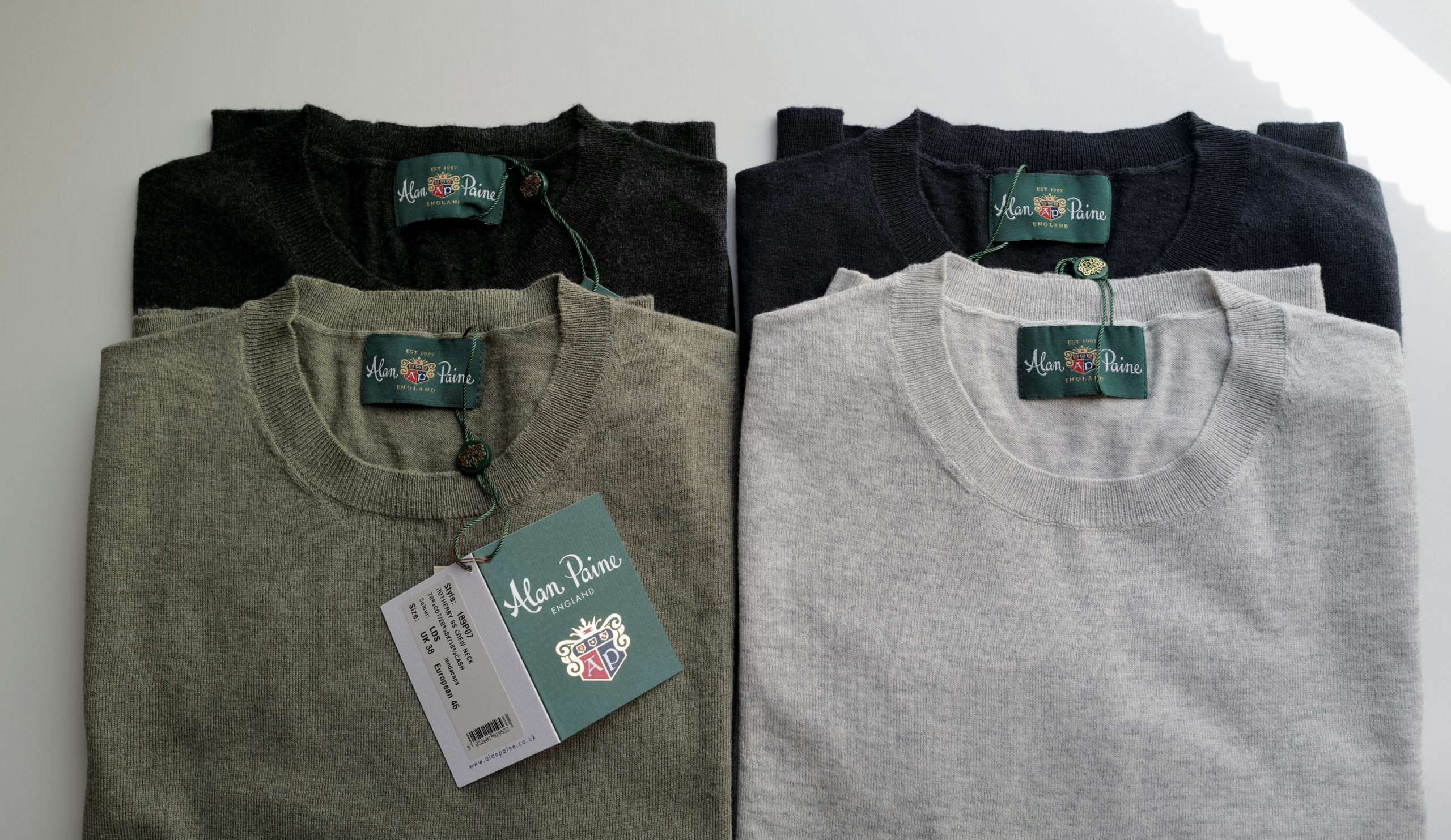 英国海軍のニットも手掛けた歴史あるブランド【Alan Paine/アラン