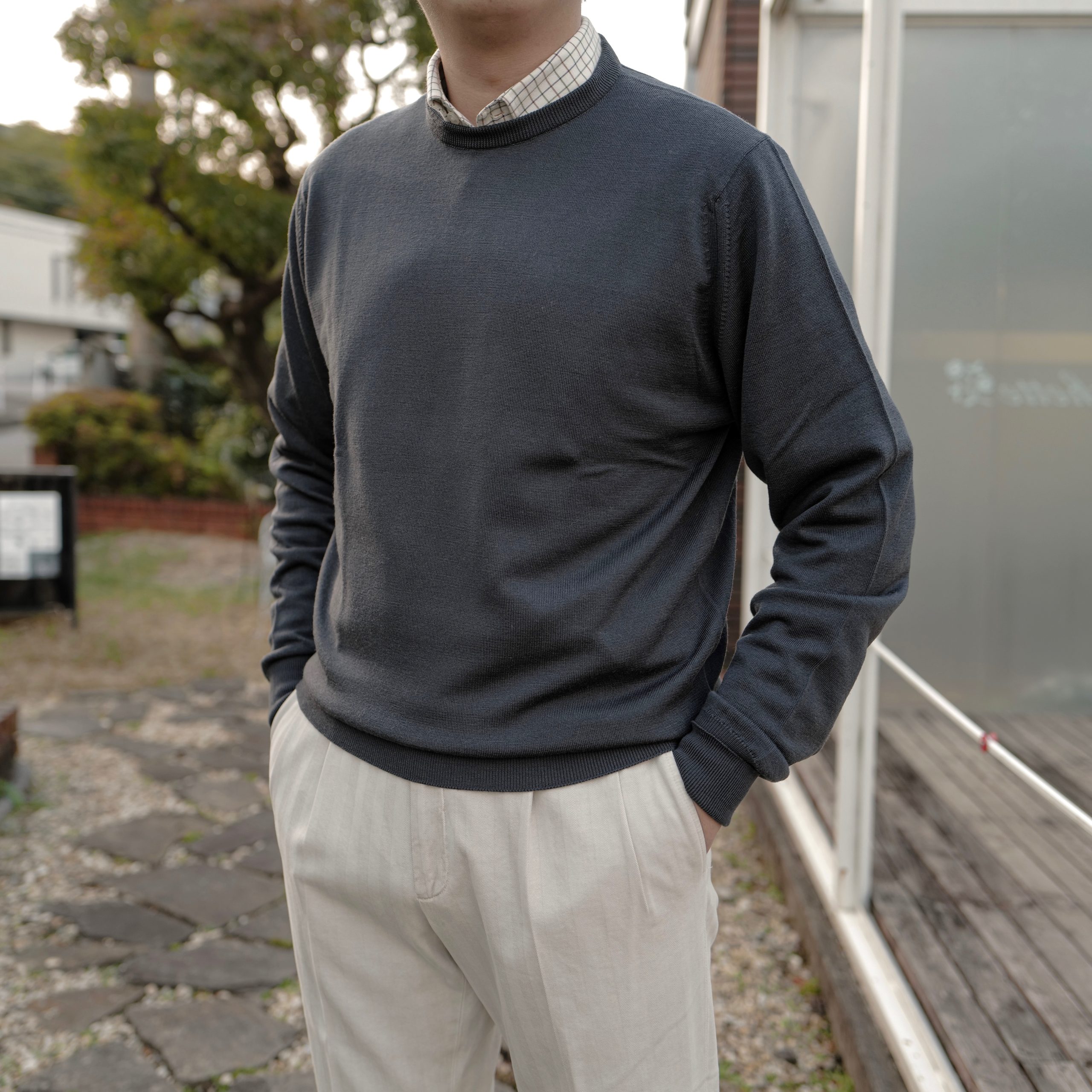 JOHN SMEDLEY/ジョンスメドレー】からオススメの24ゲージニットをご
