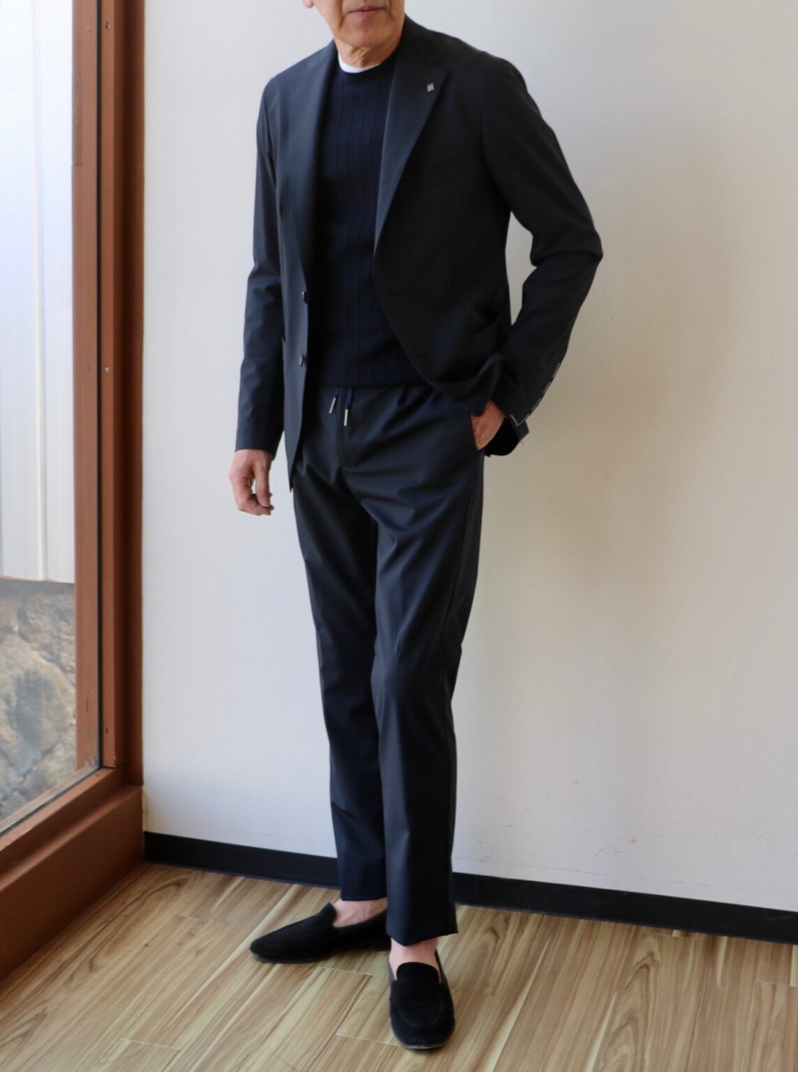 TAGLIATORE/タリアトーレ】のナイロンストレッチ スーツ「DAKAR