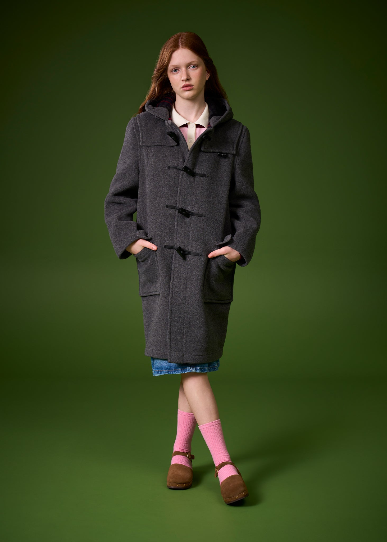 Children's Original Duffle Coat Grey | Gloverall