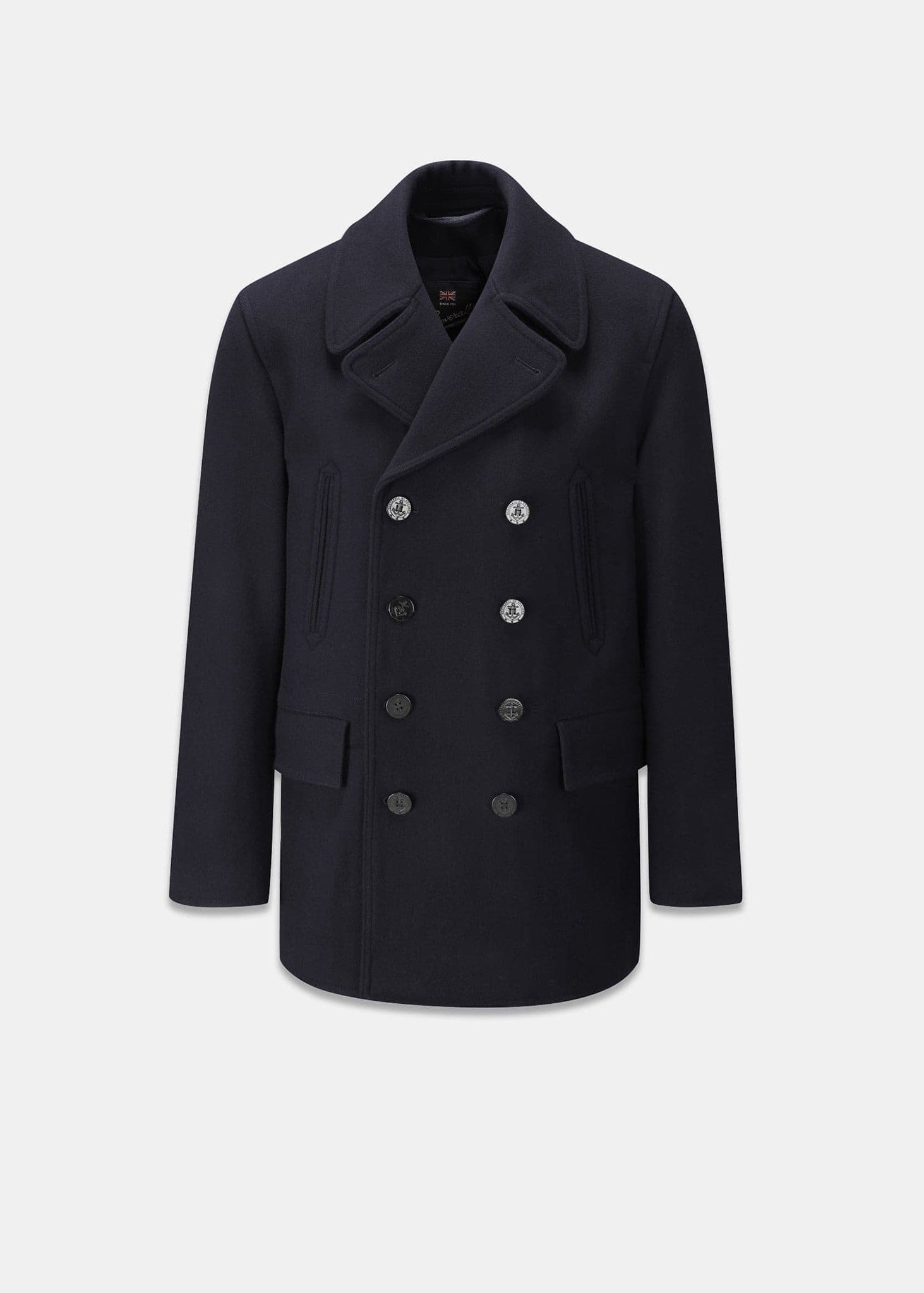 Men's Churchill Peacoat Navy | Gloverall