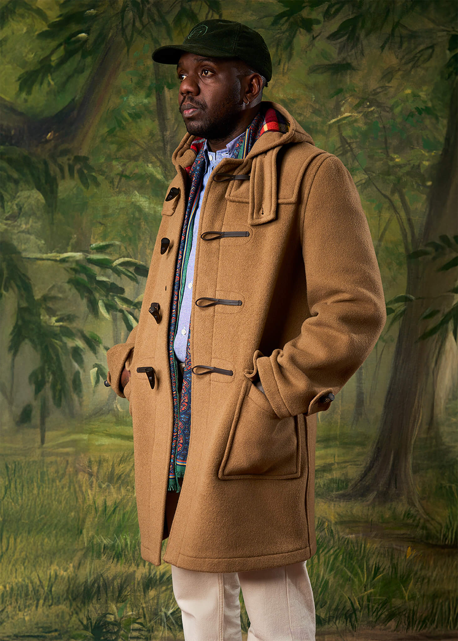 Men's Morris Duffle Coat Camel Buchanan | Gloverall