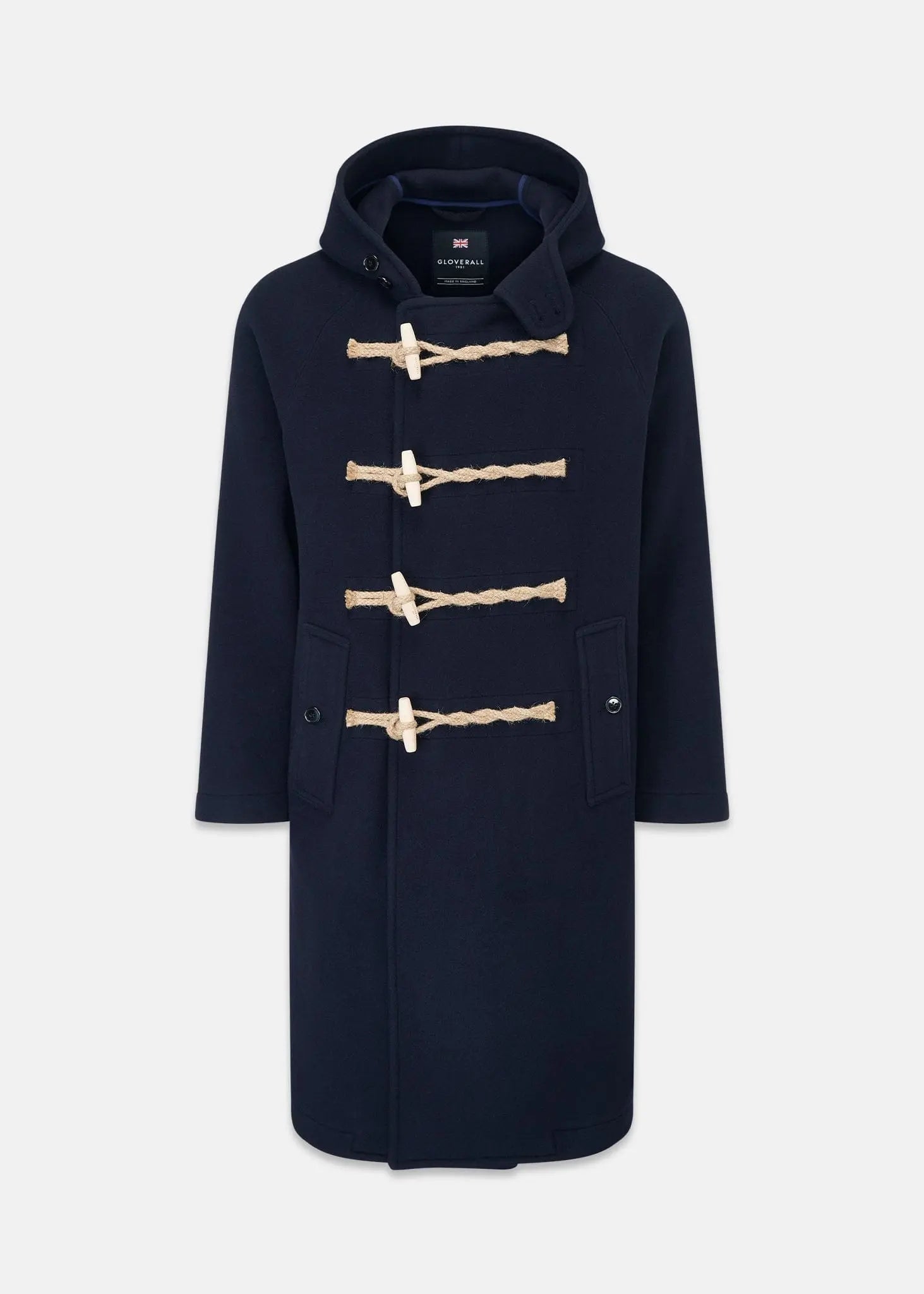 Men's Huxley Duffle Coat Navy | Gloverall
