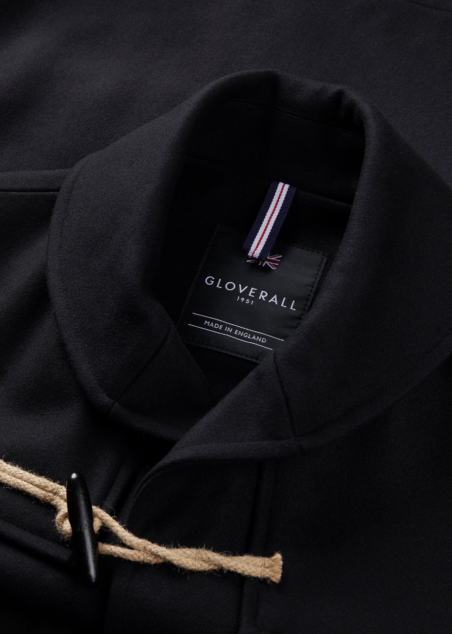 Men's Cocteau Duffle Jacket Black | Gloverall