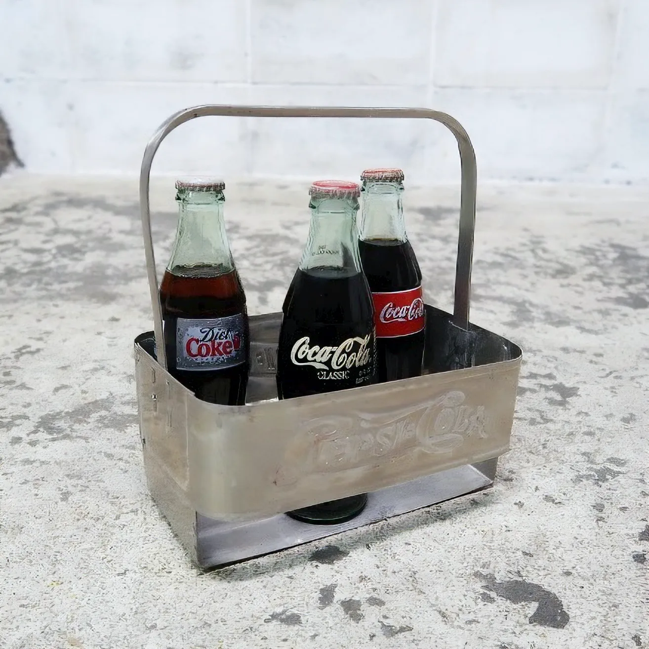 ペプシコーラ ビンテージ ボトルキャリア Cokeボトルセット ｜ glow