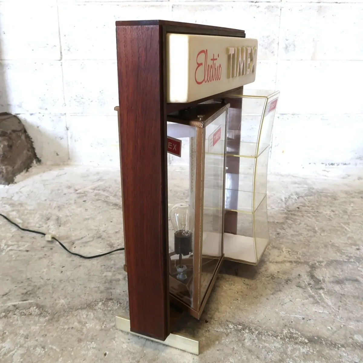 50's TIMEX モーション ショーケース ｜ glow ANTIQUES