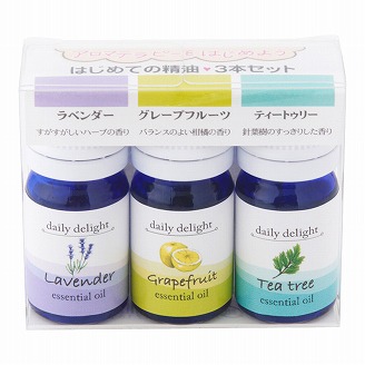 デイリーディライト エッセンシャルオイルスターターセット はじめての