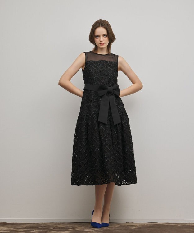 コード刺繍ワンピース / GRACE CONTINENTAL | GRACE CONTINENTAL