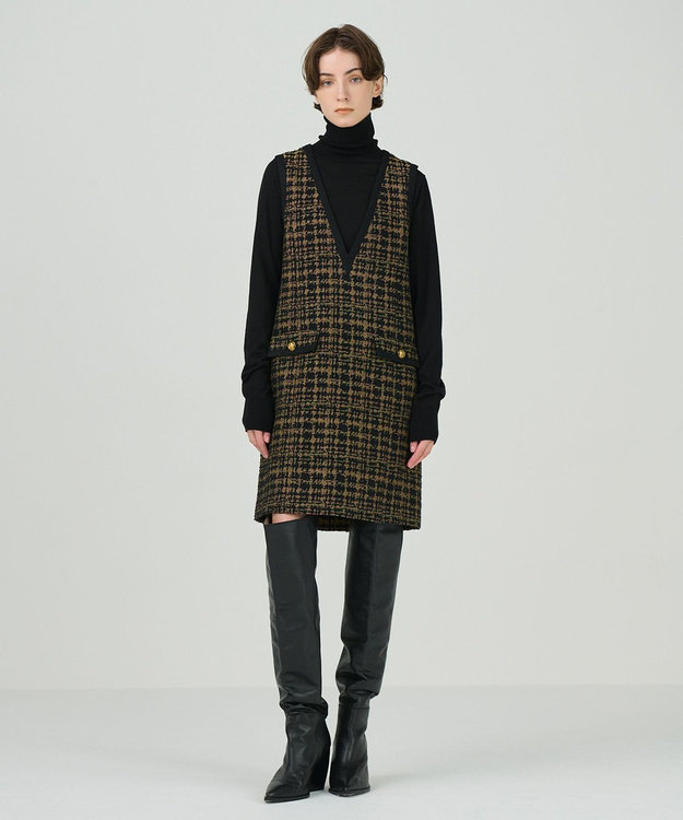 チドリツイードワンピース / GRACE CONTINENTAL | GRACE CONTINENTAL