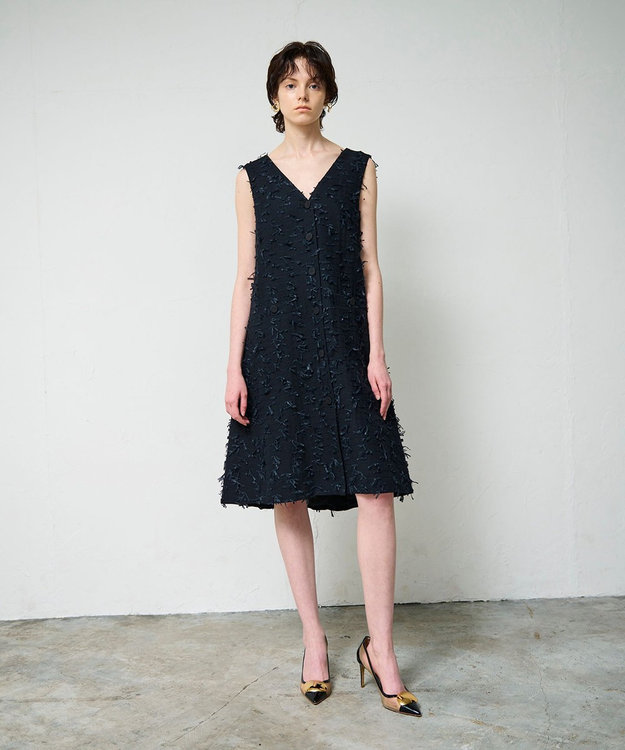 リボンヤーンジレドレス / GRACE CONTINENTAL | GRACE CONTINENTAL