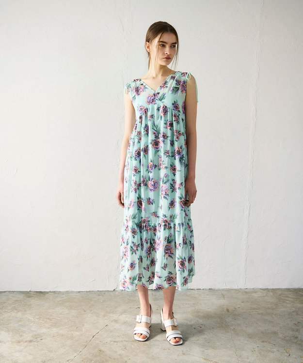 エスニックフラワー刺繍ワンピース / GRACE CONTINENTAL | GRACE