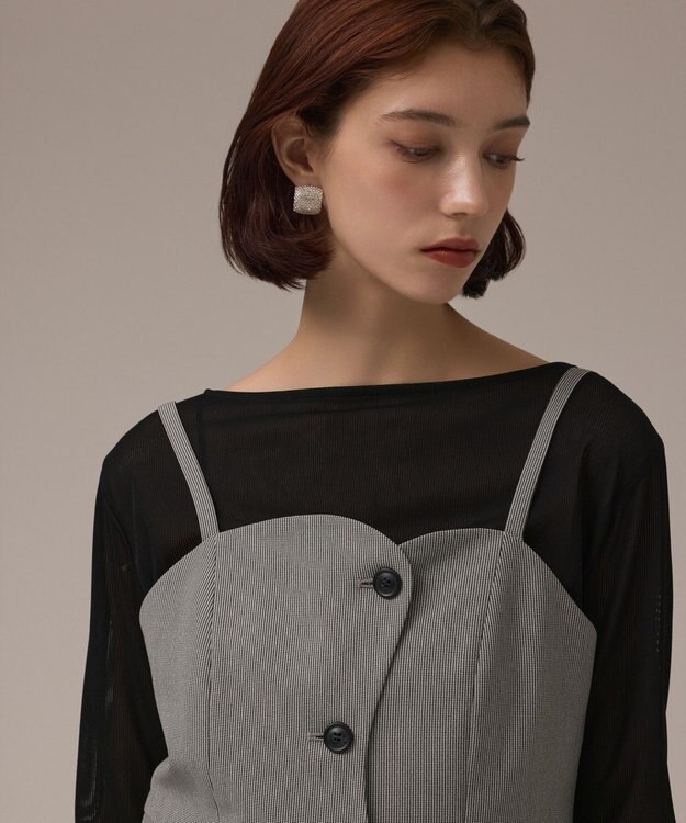 フロントウェーブキャミ / GRACE CONTINENTAL | GRACE CONTINENTAL