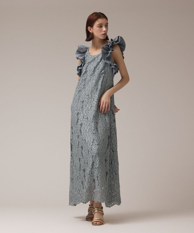 フリルレースワンピース / GRACE CONTINENTAL | GRACE CONTINENTAL