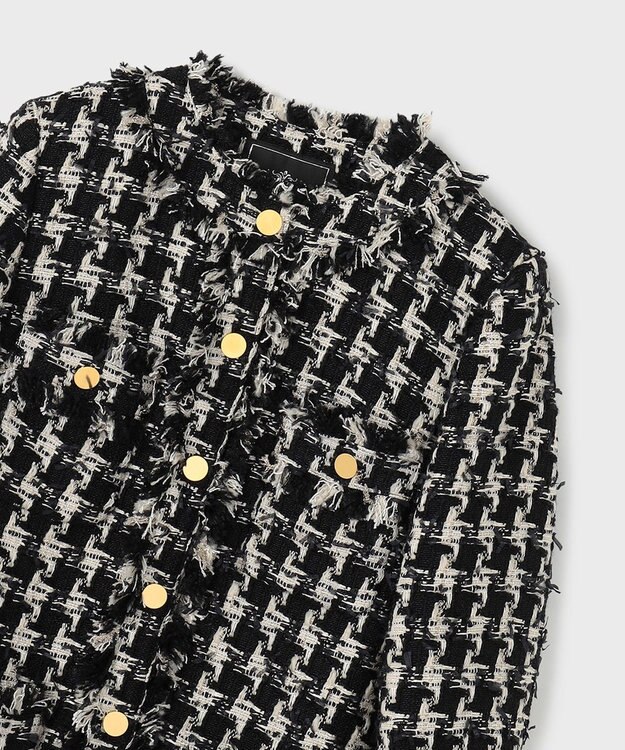 ツイードファーコート / GRACE CONTINENTAL | GRACE CONTINENTAL