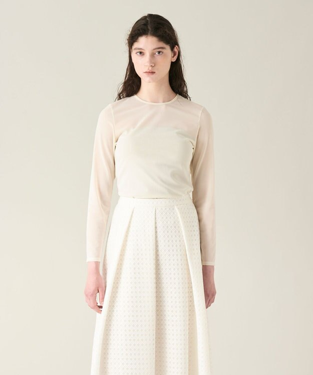 チュールシアートップ / GRACE CONTINENTAL | GRACE CONTINENTAL