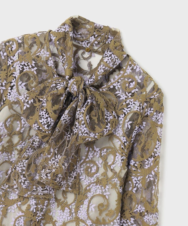 ボウタイ付レースブラウス / GRACE CONTINENTAL | GRACE CONTINENTAL