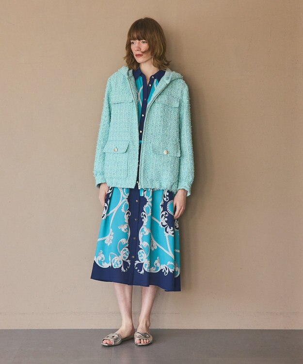 スカーフプリントシャツワンピース / GRACE CONTINENTAL | GRACE