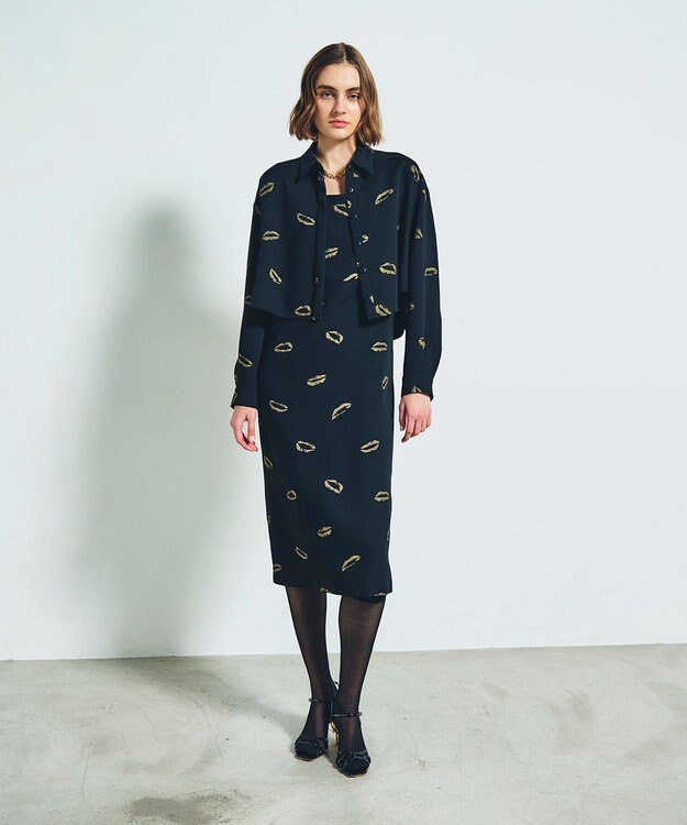 リップモチーフショートシャツ / GRACE CONTINENTAL | GRACE