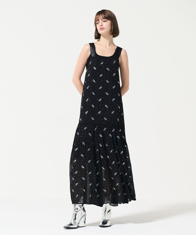 フラワー刺繍ノースリーブワンピース / GRACE CONTINENTAL | GRACE