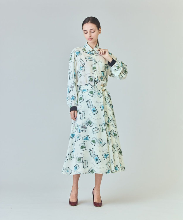 トランププリントラップスカート / GRACE CONTINENTAL | GRACE