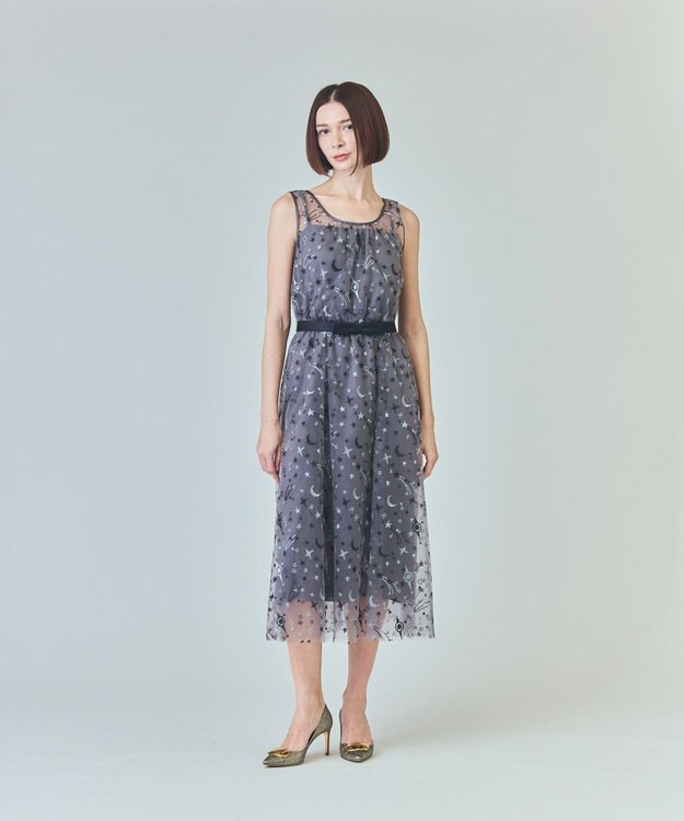 スペースembチュールドレス / GRACE CONTINENTAL | GRACE CONTINENTAL