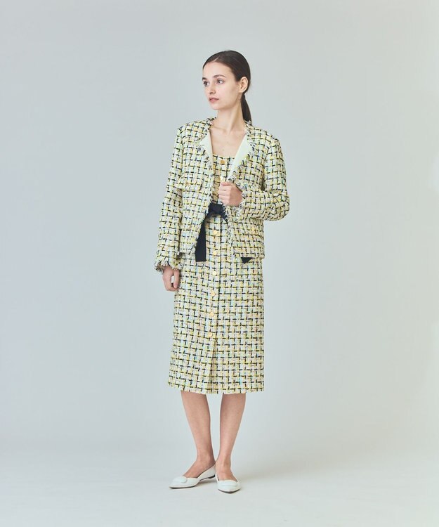 チュールヤーンツイードジャケット / GRACE CONTINENTAL | GRACE