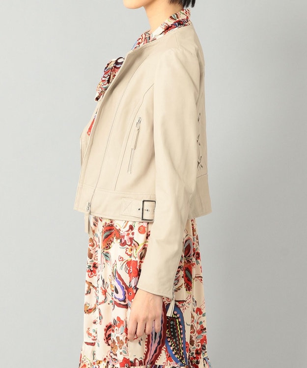 レースアップライダースジャケット / GRACE CONTINENTAL | GRACE