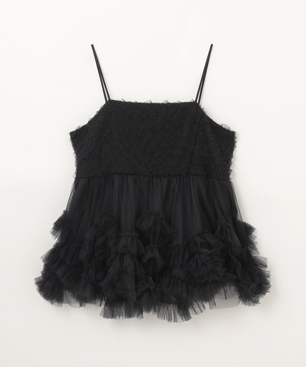 チュールフリルキャミソール / GRACE CONTINENTAL | GRACE CONTINENTAL