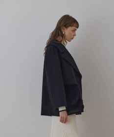 ファーポケットピーコート / GRACE CONTINENTAL | GRACE CONTINENTAL