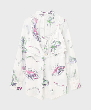 スーヴェニールプリントブラウス / GRACE CONTINENTAL | GRACE