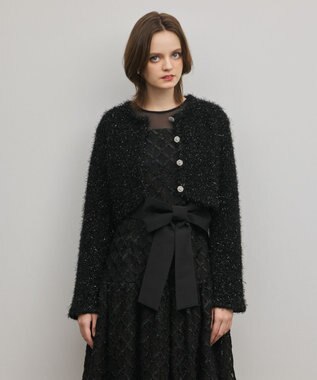 フェザーショートボレロ / GRACE CONTINENTAL | GRACE CONTINENTAL