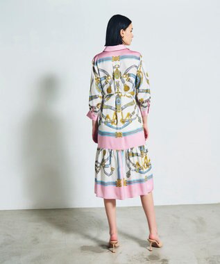 スカーフプリントシャツドレス / GRACE CONTINENTAL | GRACE