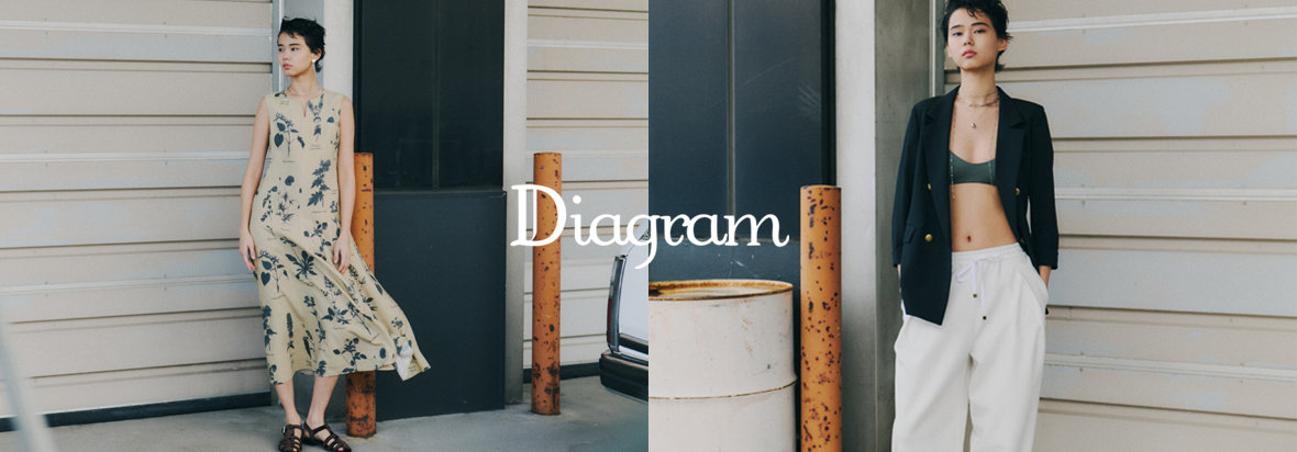 Diagram（ダイアグラム） WOMEN GRACE CONTINENTAL グレース