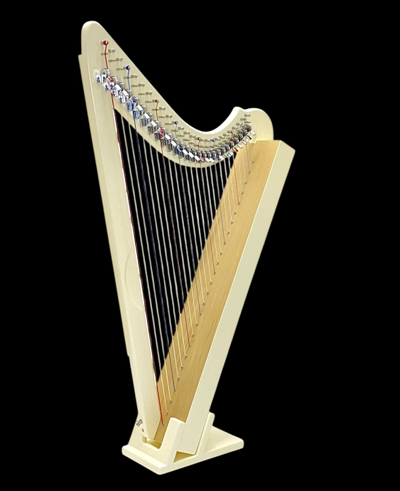 グレースハープ・インターナショナル / プレストハープ26/アイボリー