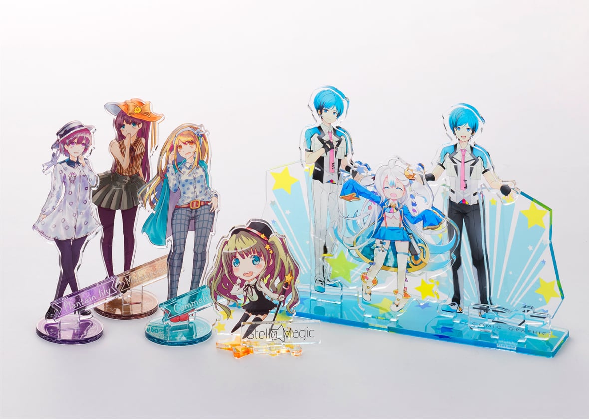 アクリルスタンド(アクスタ)・アクリルフィギュア｜同人誌印刷