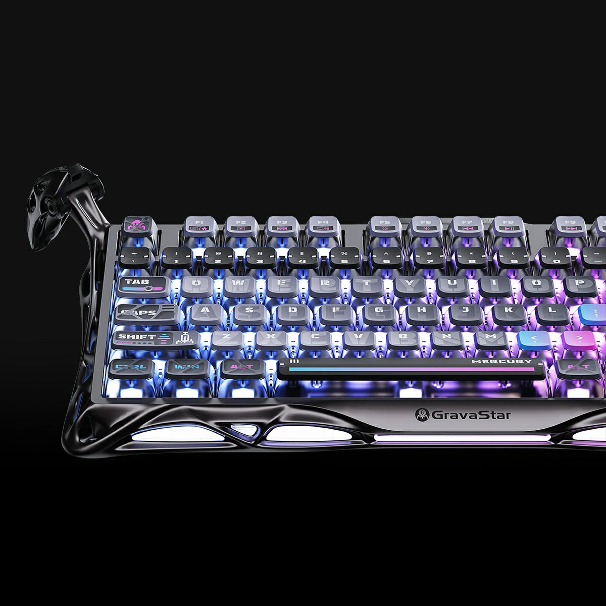 Mercury K1 Pro Gaming Keyboard - Cyberpunk Edition | 75% Mechanical