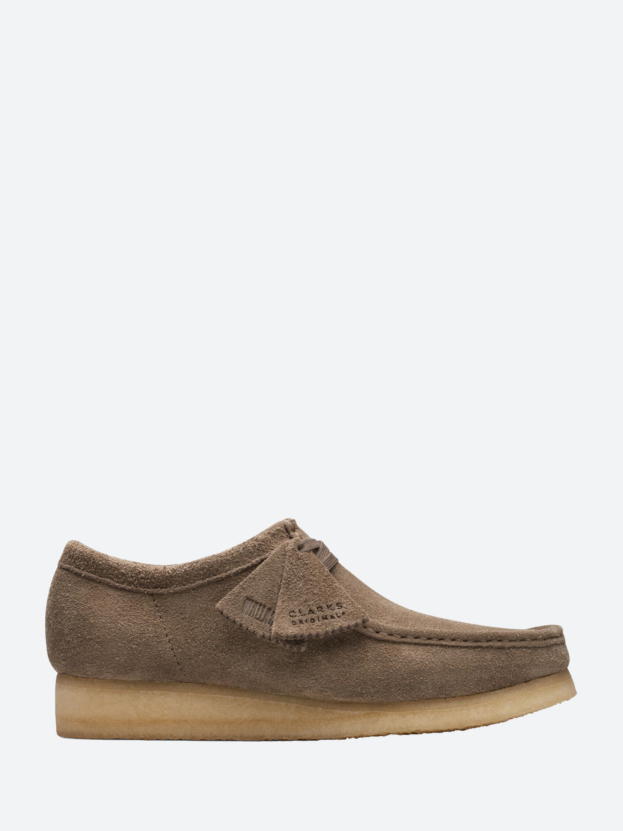 Clarks - Wallabee in Grey Suede – gravitypope